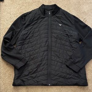 Callaway Men's Quilted Black Lightweight Jacket size XXL